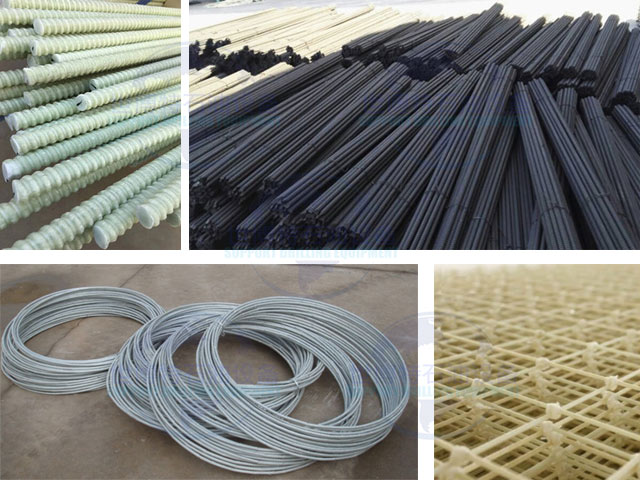 FRP/GRP rock bolts and Rebar